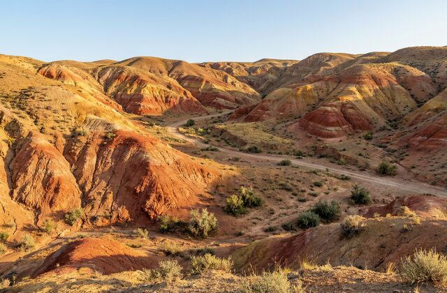 Марсианские пейзажи Алтая — Кызыл-Чин