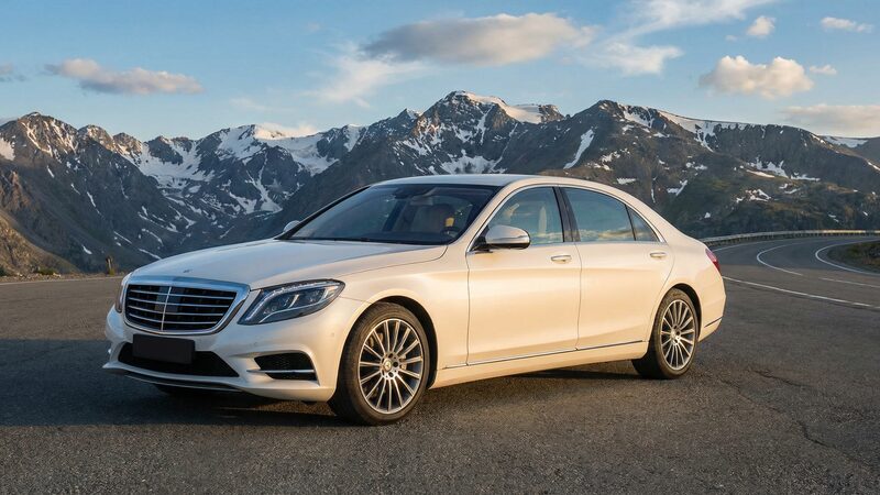 Mercedes-Benz S-Class W222 белый — VIP премиум трансфер Алтай